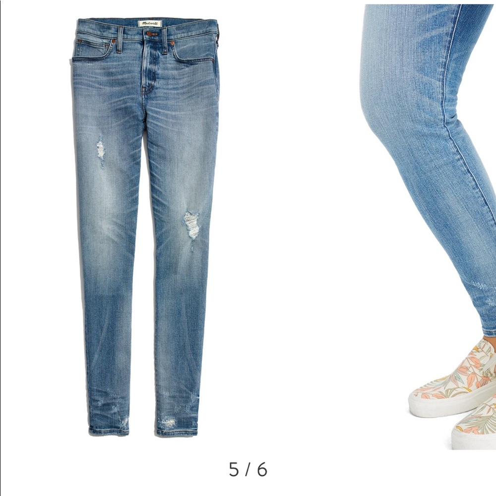 NWT Madewell high waisted jeans